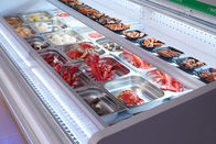 De commerciële Open Showcase van Refrigeratior van de Vers Vleesvertoning met Auto ontdooit
